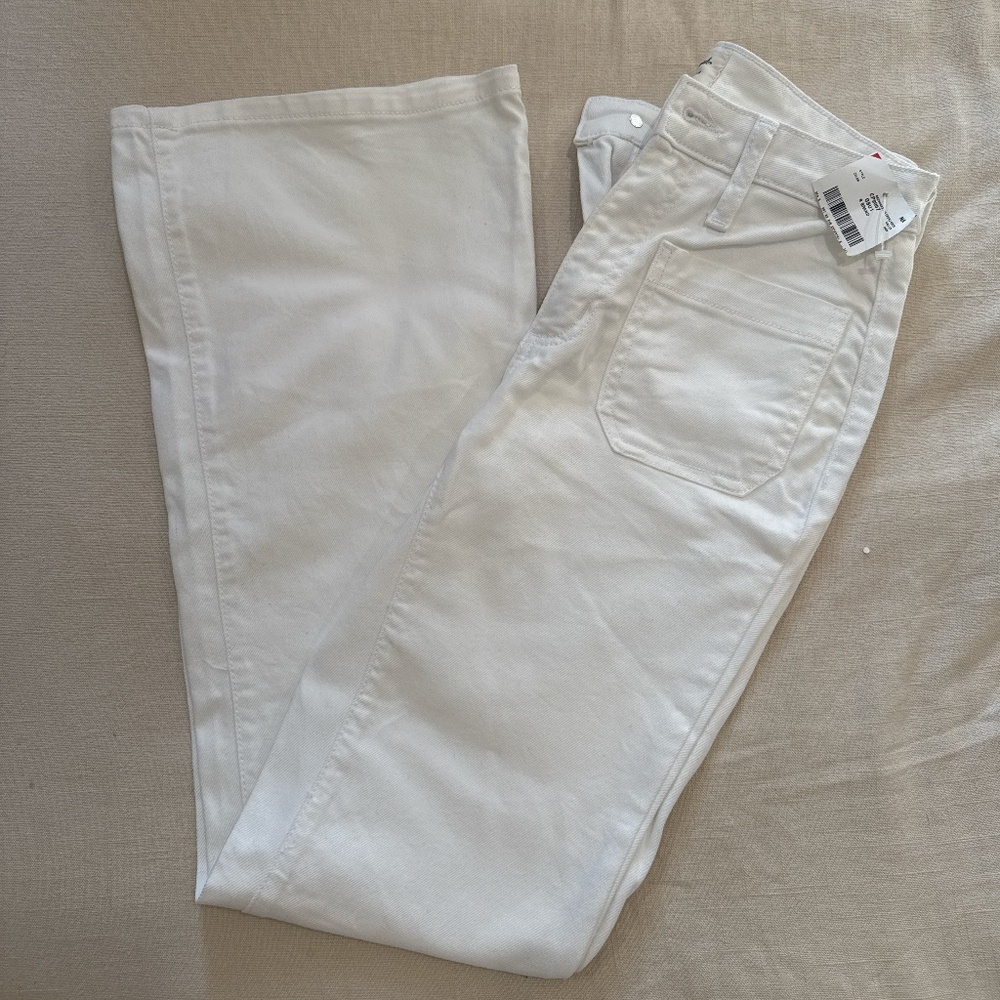 Universal Thread Ivory Wide Leg Jeans